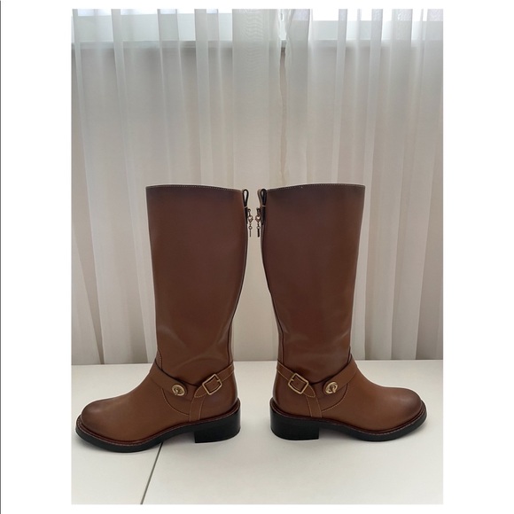 COACH Leather Sutton Boots 9.5 - Picture 6 of 10